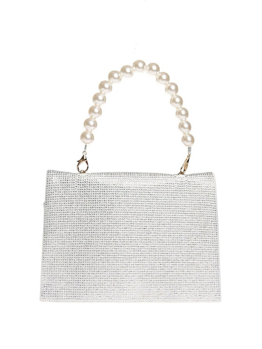Damentasche Schulter Handtasche Silber