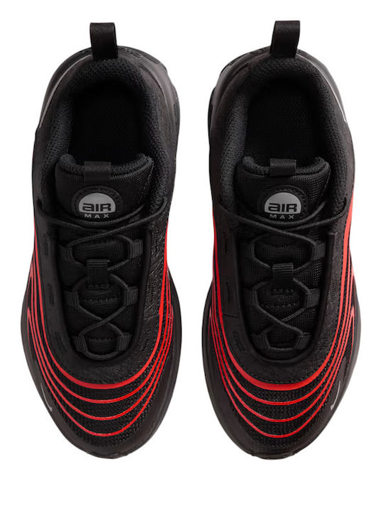 Air Max Kids Sports Shoes Running with Laces Black