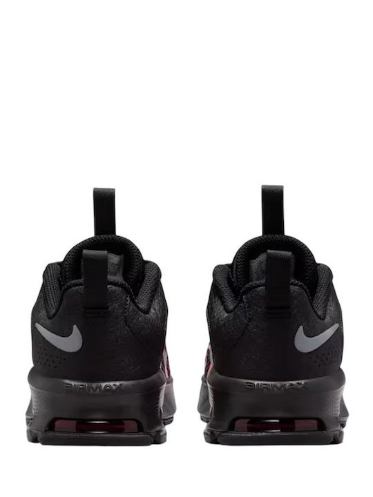 Air Max Kids Sports Shoes Running with Laces Black