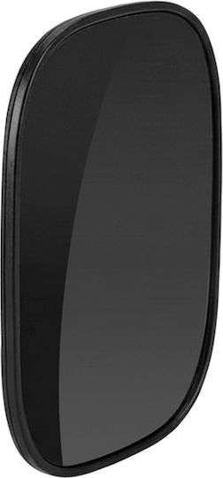 Avizar Interior Car Mirror Sun Visor Wide Angle 170x110mm Black