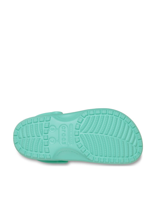 Crocs Classic Γυναικεία Σαμπό Τιρκουάζ