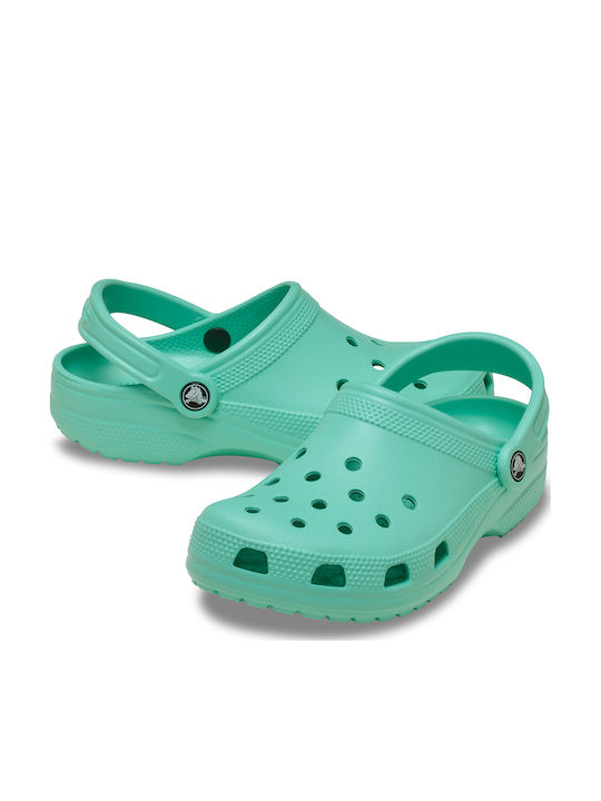 Crocs Classic Γυναικεία Σαμπό Τιρκουάζ
