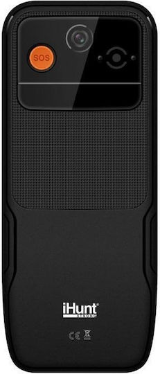 iHunt Primo 4G Dual SIM Mobile Phone with Buttons Black