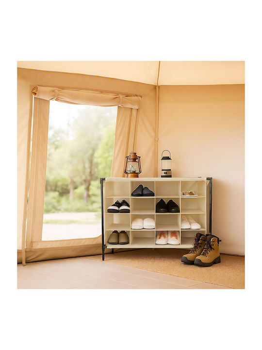 Stoff Schuhorganisator 84x36x65cm