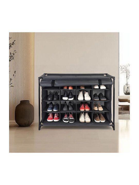 Stoff Schuhorganisator 85x35x65cm