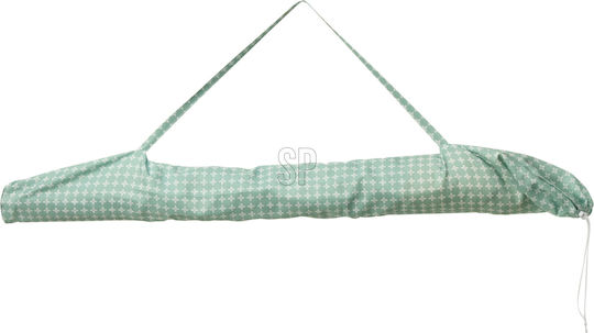 Progarden Folding Beach Umbrella Diameter 1.76m with UV Protection Green