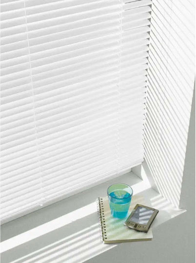 Gardinia Щора Скиасис PVC В Бял Цвят Ш40xВ130см