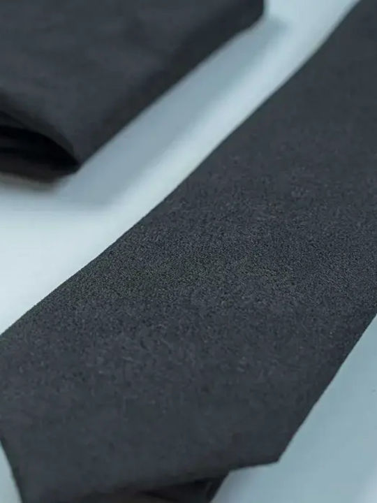 Set Kids' Tie Boys Handkerchief Croydon Black