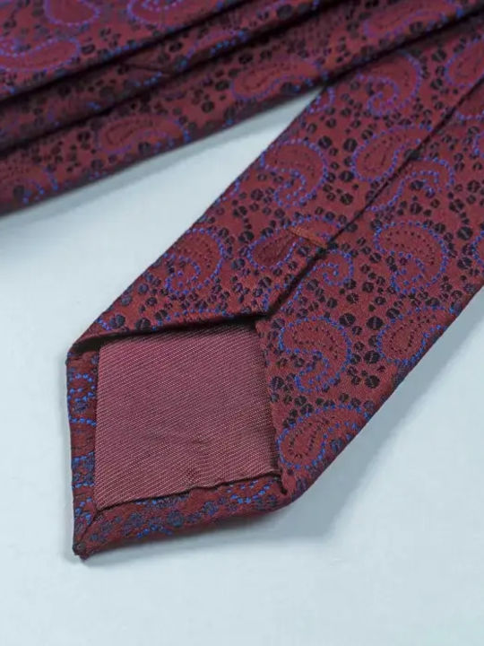 Set Kids' Tie Boys Handkerchief Charing Cross Burgundy