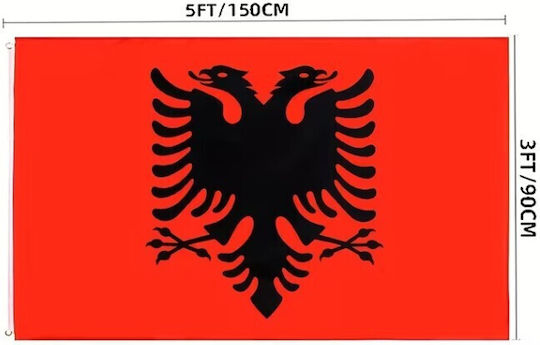 Albania Flag Polyester 150x90cm