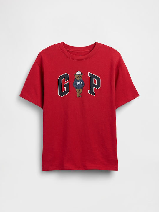 Παιδικό T-shirt Modern Red