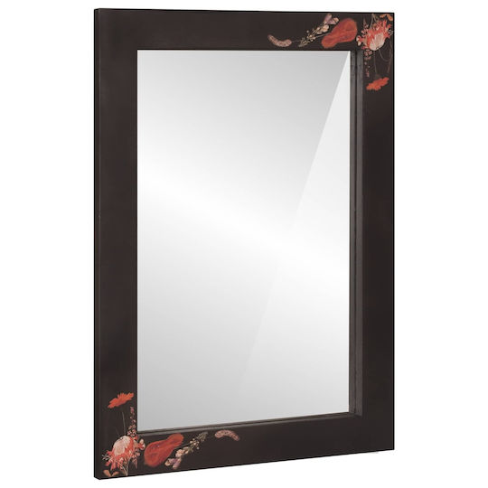 vidaXL Шкаф със Мивка, Огледало & Колона Д62xШ58xВ33см Solid Mango Wood