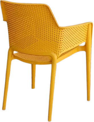 Gartenstühle Polypropylen Luka Gelbe 62x60x86cm