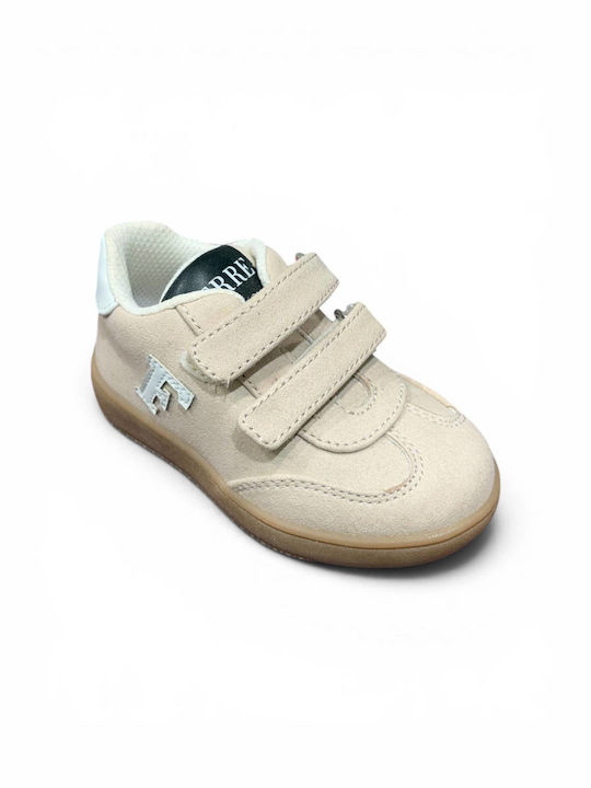 Kinder Sneaker mit Bügel- und Schleifenverschluss Beige