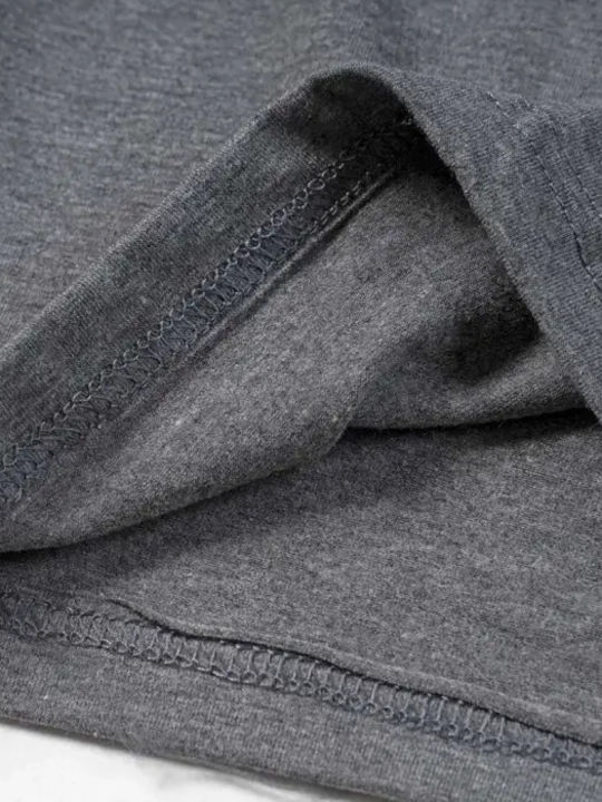 Kids Long-Sleeved Turtleneck Gray