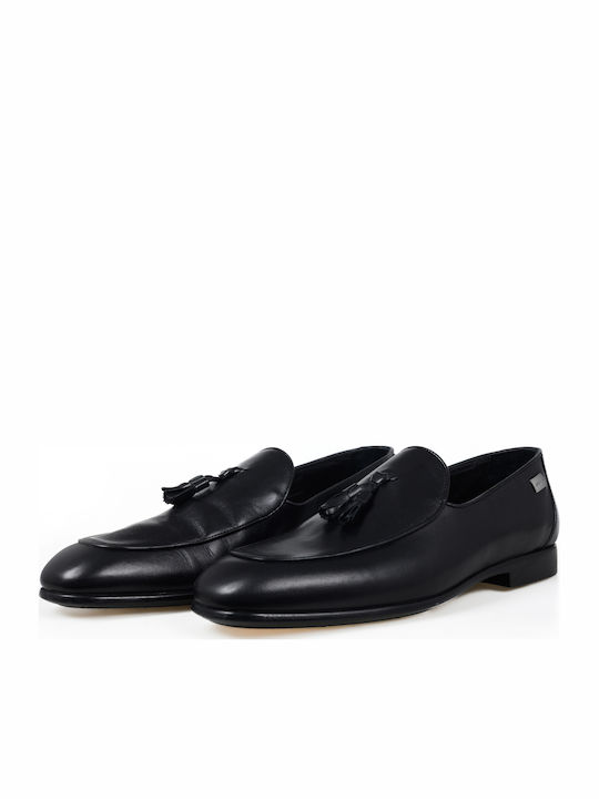 Leather Men's Dress Shoes Black
