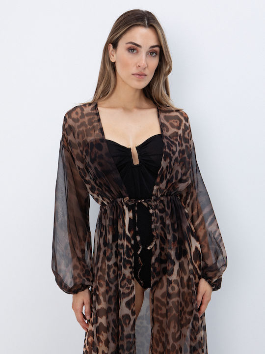 Γυναικεία Ζακέτα Leopard