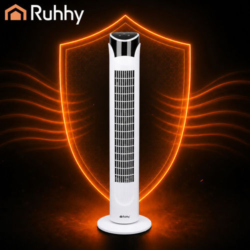 Ruhhy Ruhhy Turm Ventilator Weiß