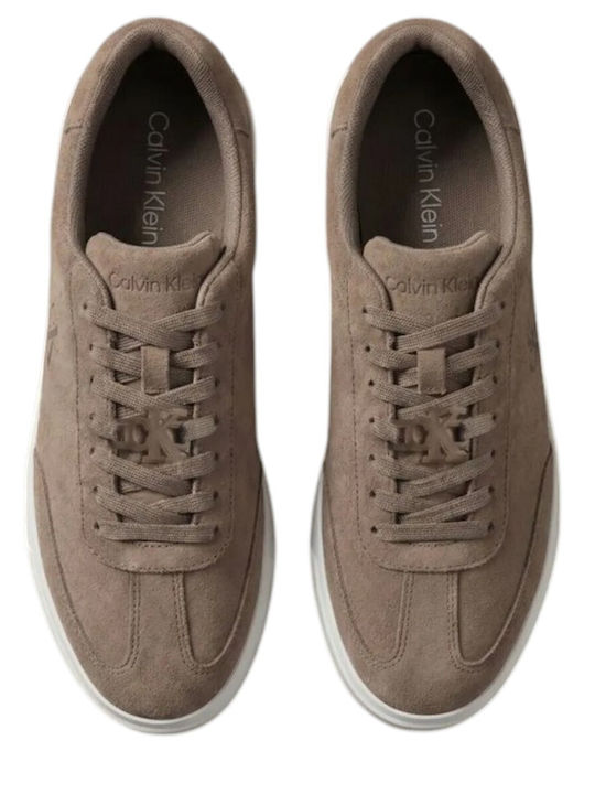Leather Men's Slip-On Brown