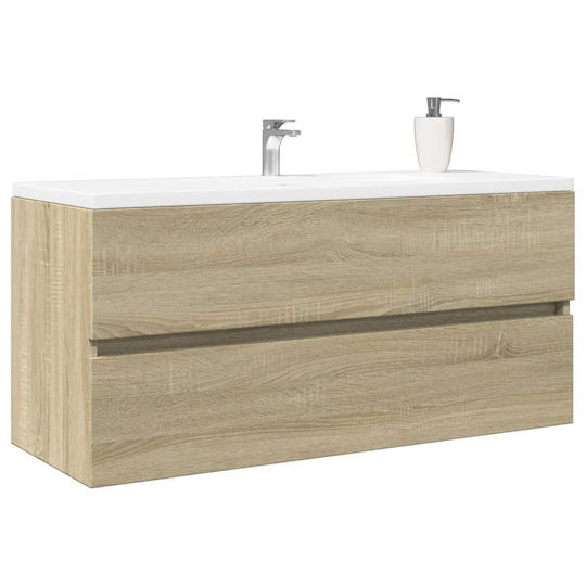 vidaXL Waschtisch ohne Waschbecken L100xB38.5xH45cm Coffee