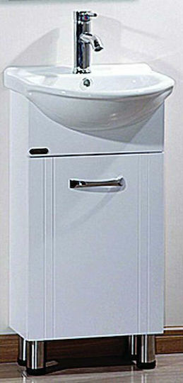 Gloria Danza-Down Countertop without Sink L40.5xW34.5xH78cm White