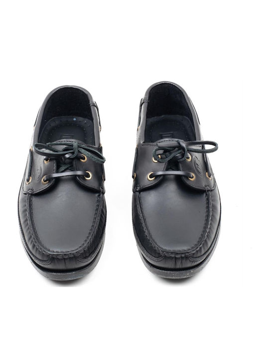 Leather Men's Casual Shoes Anatomic Black
