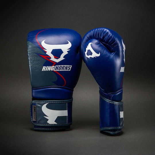 Ringhorns Boxhandschuhe Für Wettkampfhandschuhe Blau