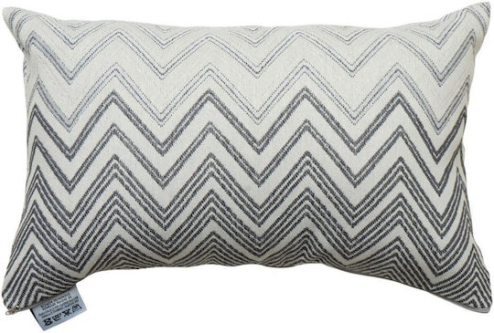 Anna Riska Μαξιλάρι Καναπέ Dark Grey 32x52εκ.