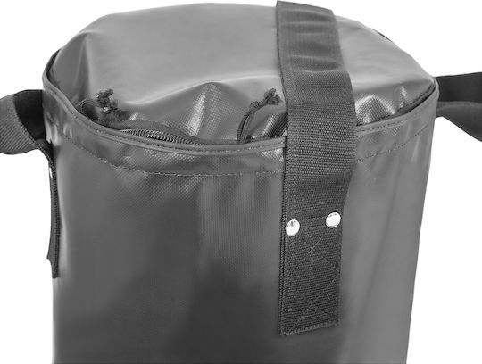 AMILA Punching Bag Empty with Height 150cm Black