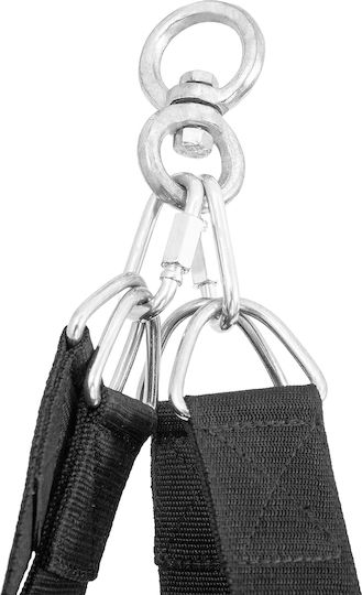 AMILA Punching Bag Empty with Height 120cm Black