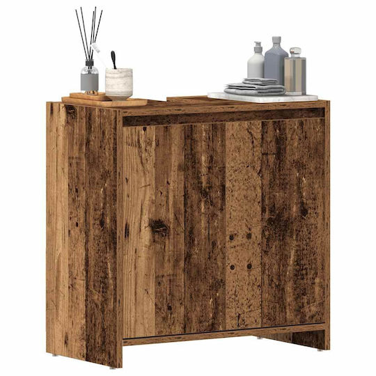 vidaXL Countertop without Sink L60xW33xH60cm Coffee