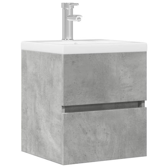 vidaXL Waschtisch ohne Waschbecken L41xB38.5xH45cm Gray