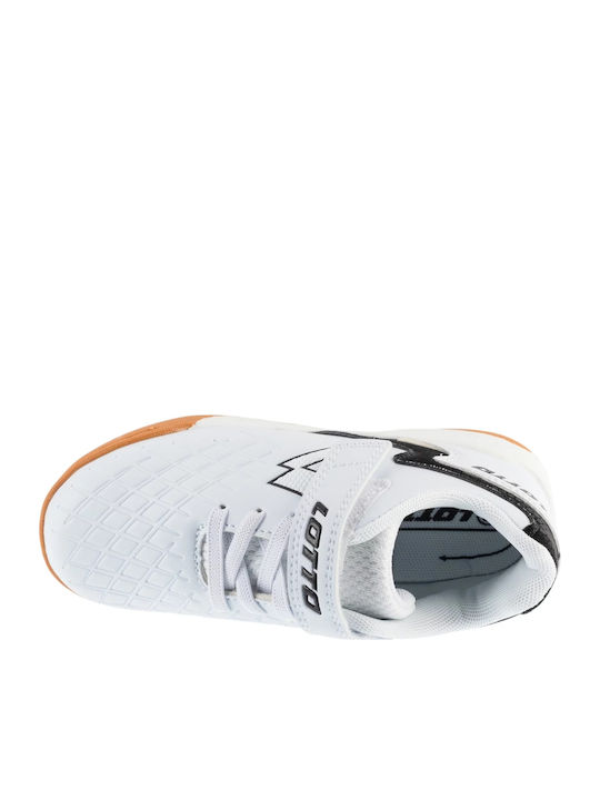 Kids Soccer Shoes Dasher K Indoor White