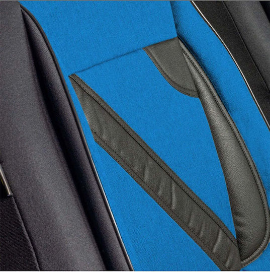 Set Universal Nero Blau Custom Autositzbezüge Citroen