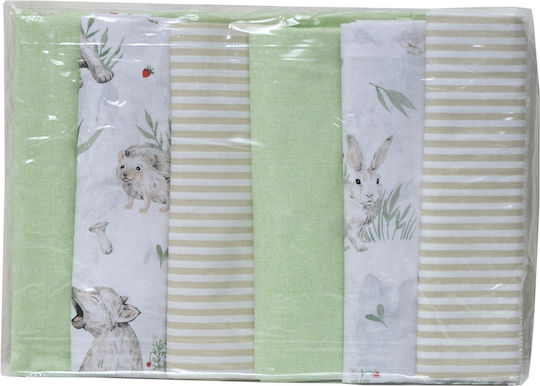 Viopros Set Lenjeri De Patut Bebe 80x100cm