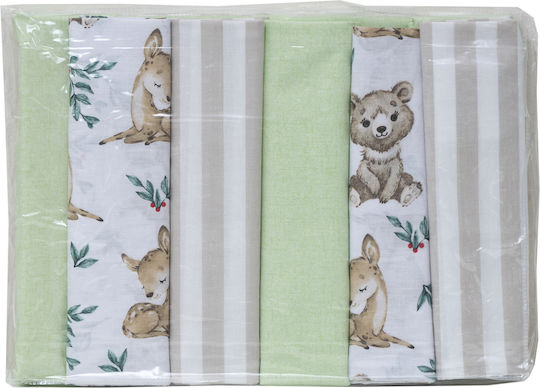 Viopros Set Lenjeri De Patut Bebe 80x100cm