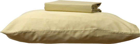 Anna Riska Bettlaken Set Super-Doppel 4 Stück 240x275cm Beige