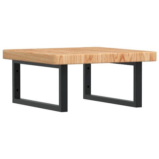 vidaXL Πάγκος χωρίς Νιπτήρα Μ50xΒ50xΥ4cm Καφέ