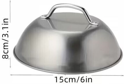 Kochgeschirrdeckel Für Rostfreier Stahl Topf Aus Edelstahl 15cm MT1566792
