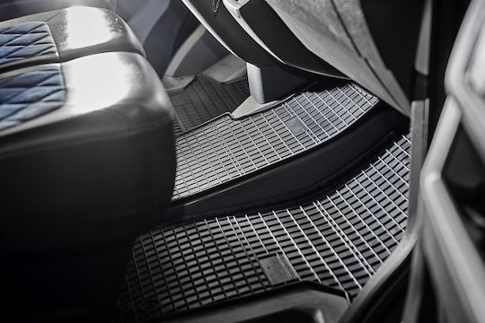 Gummi Auto Fußmatten Ford Transit Vi Van Fl 2019 Schwarz Passgenau