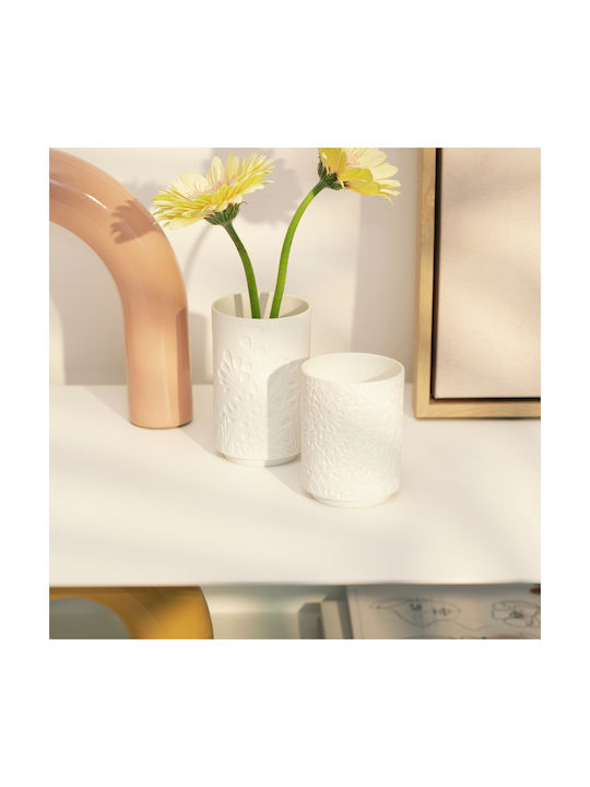 Raeder Decorative Porcelain Vase Wonder Garden White H11.3cm