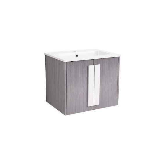 Inter Ceramic Πάγκος με Νιπτήρα Μ60xΒ45xΥ50cm