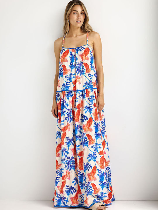Summer Maxi Dress Electric Indigo