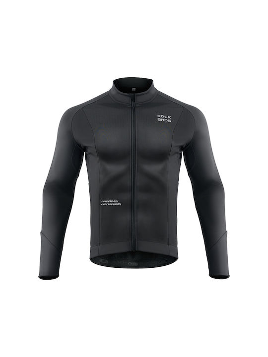 Rockbros Long Sleeves Cycling Jersey Black