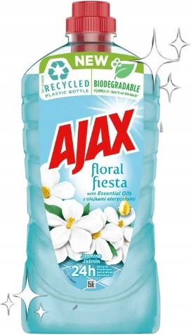 Ajax Καθαριστικό Υγρό Πατώματος Γιασεμί 1lt