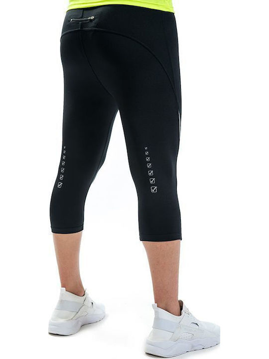 Givova Running Pinocchietto LR02-BLK Ανδρικό Αθλητικό Κολάν Compression Capri Μαύρο Givova Running Pinocchietto LR02-BLK Ανδρικό Αθλητικό Κολάν Compression Capri Μαύρο