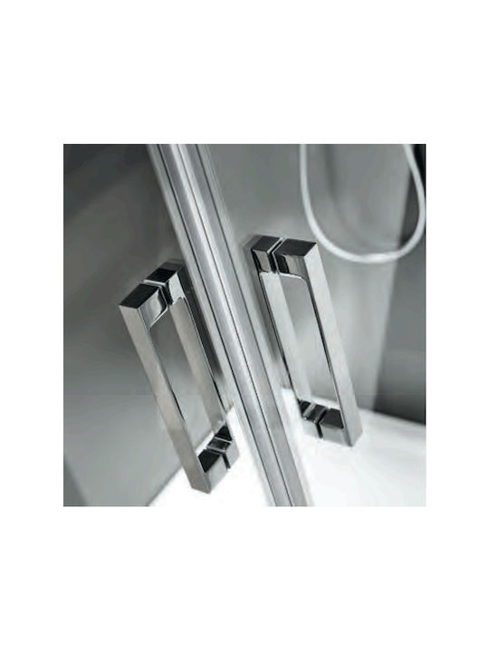 Axis Duschkabine mit Schiebetür 87-89x89cm