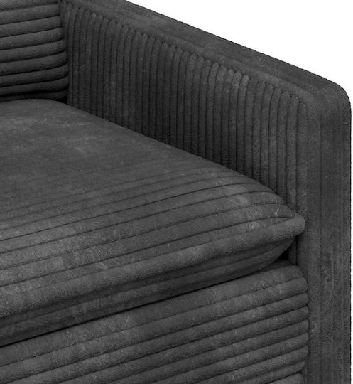 Relax Σκούρο 126x81x87.5cm Σκούρο Γκρι
