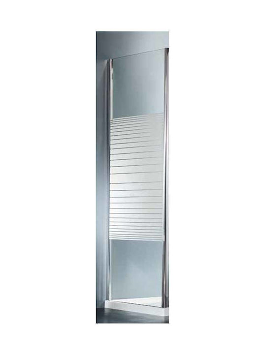 Starlet Side Panel Fixed Side for Shower 67-69x180cm Stripes
