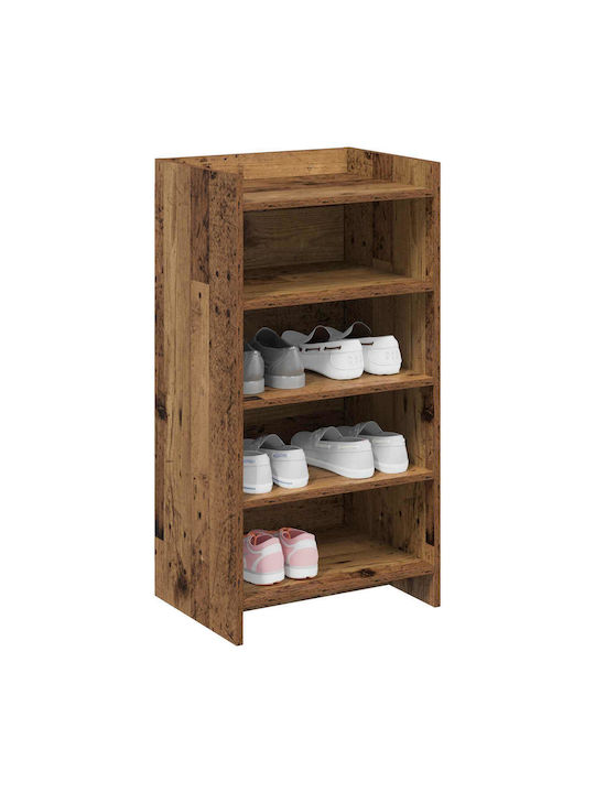 vidaXL Schuhorganisator aus Spanplatte 48x36x92cm